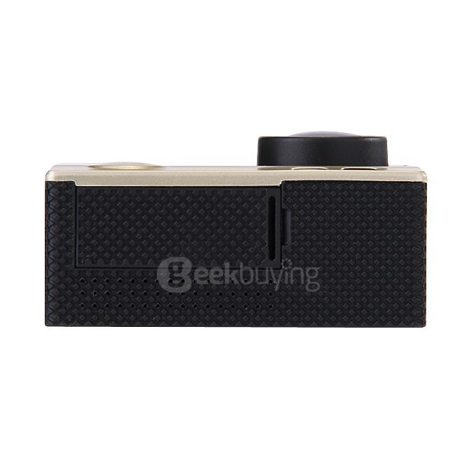 X1 Allwinner V3 Ultra HD DV Sport Camera with 16.0M Pixels 1080P H.264 170 Degrees Wide Angles WiFi Function - Gold