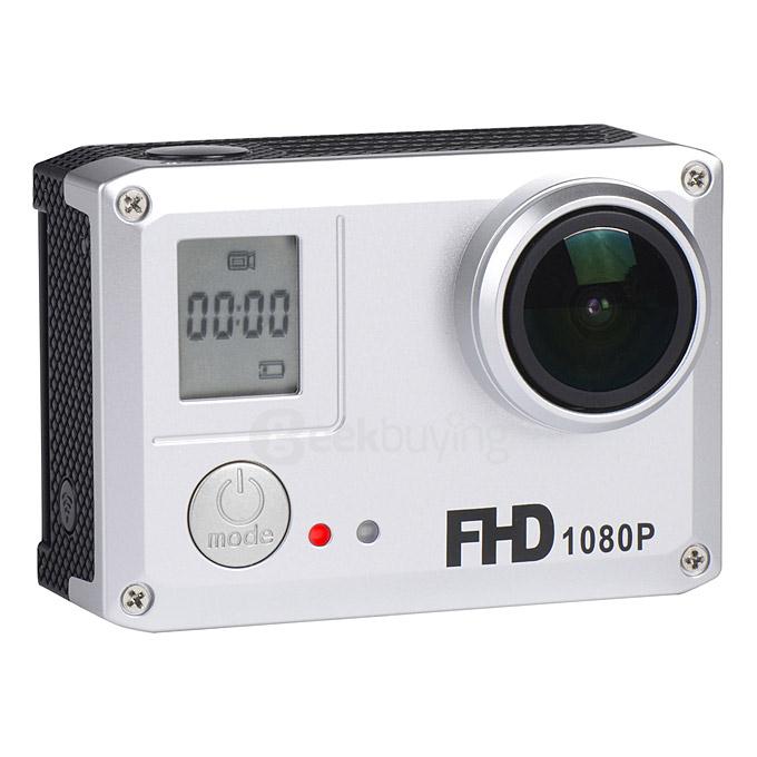 AMKOV SJ5000 WiFi 14MP 1080P Action Camera Digital Video Camera Waterproof 3ATM -  Silver