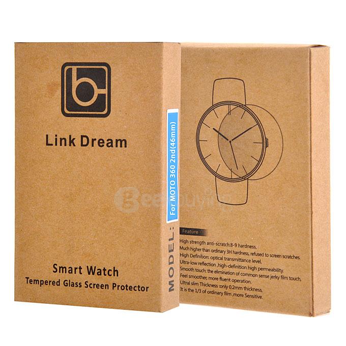 Premium Glass Film 0.2mm Real Tempered Glass Screen Protector for Samsung Gear S2/S2 Classic Smart Watches