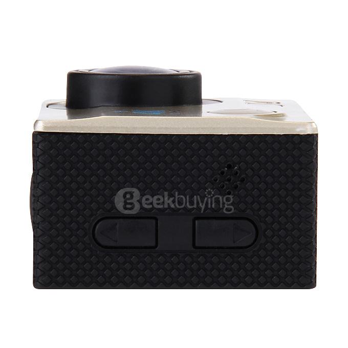 X1 Allwinner V3 Ultra HD DV Sport Camera with 16.0M Pixels 1080P H.264 170 Degrees Wide Angles WiFi Function - Gold