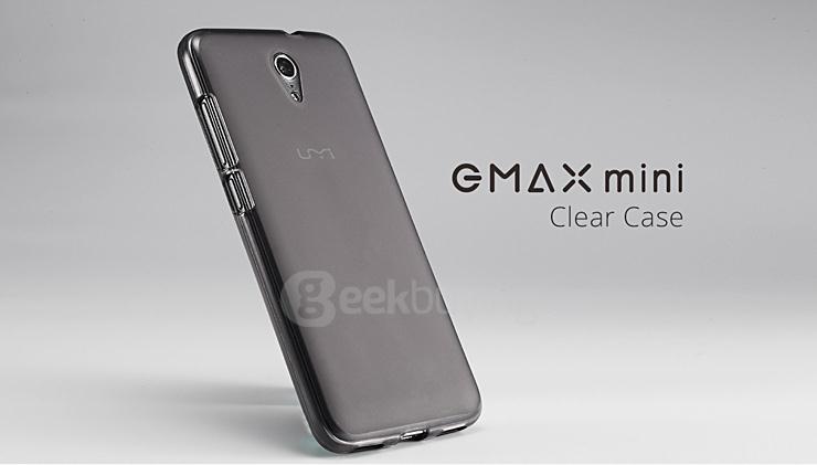 Original Silicone Protective Cover Soft Case for UMI Emax Mini Smartphone - Gray