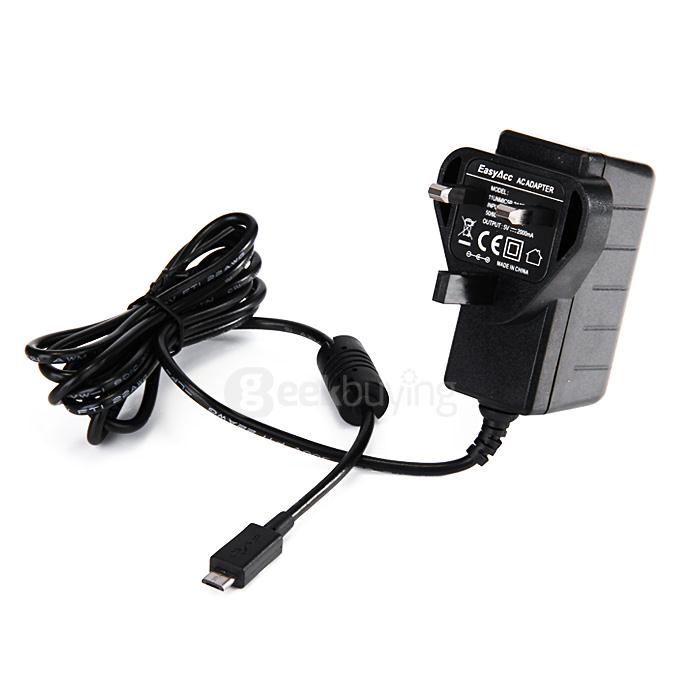 EasyAcc 5V 2A Micro USB UK Travel Charger Portable Wall Charger for Samsung Galaxy S6 S6 Edge
