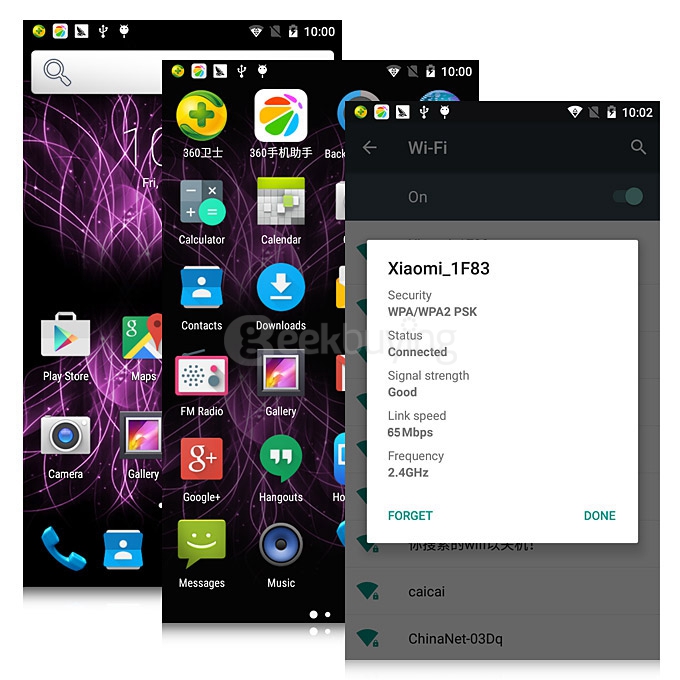 [HK Stock] CUBOT P11 5.0inch Android 5.1 Smartphone MT6580 Quad Core 1.3GHz 1GB RAM 8GB ROM 3G GPS  Camera Hotknot OTG - Gold