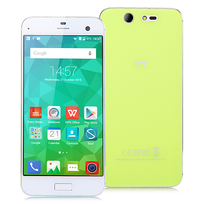 [Spain Stock] ZTE Blade S7 5.0inch FHD Android 5.1 3GB 32GB 4G SmartPhone Qualcomm Snapdragon MSM8939 Octa-Core 1.5Ghz Front 13.0MP Back 13.0MP - Green