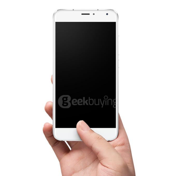 Meizu Metal / M1 Metal 5.5inch FHD 2.5D 4G Flyme 5 Smartphone 64bit Helio X10 Octa Core 2GB 16GB mTouch 2.1 5.0MP+13.0MP - White