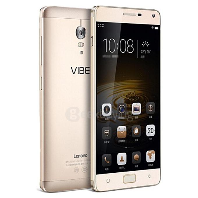 [HK Stock]Lenovo Vibe P1/P1C58 5.5inch FHD Android 5.1 2GB 16GB 5000mAh Smartphone 64bit Qualcomm Snapdragon 615 Octa Core 13.0MP - Golden