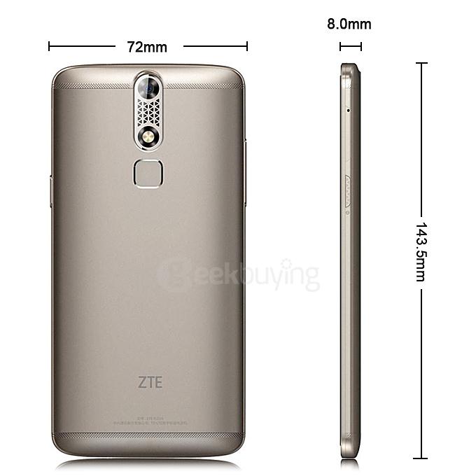 [Spain Stock] ZTE Axon Mini 5.2inch Android 5.1 3GB 32GB Smartphone Qualcomm MSM8939 Octa Core 13.0MP HIFI Touch ID - Ion Gold