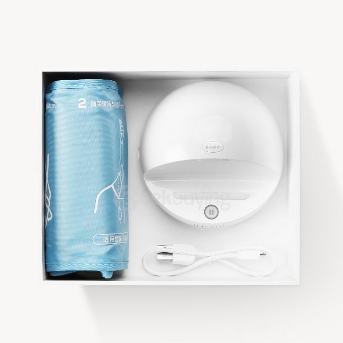 Original Xiaomi iHealth Smart Blood Pressure Dock  Bluetooth 4.0 Sphygmomanometer Electronic Blood Pressure Monitor - White