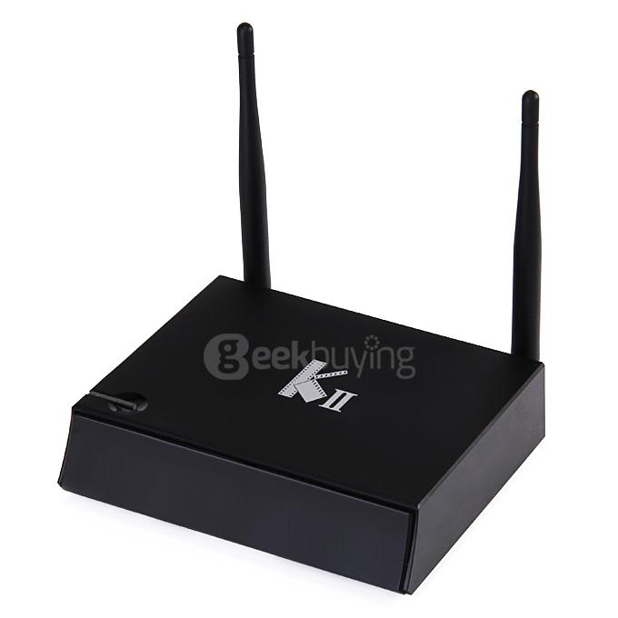 KII Android 4K Mini Media Player Amlogic S812 Quad Core 2.0 GHz 4.4 HD 2G RAM 8G ROM 2.4G/5G 1000M LAN WIFI BT4.0