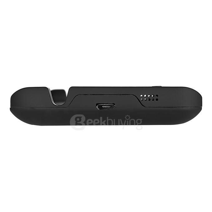 Link Dream 4500mAh External Backup Battery Power Case with Indicator Light for Samsung S6 Edge+ Plus - Black