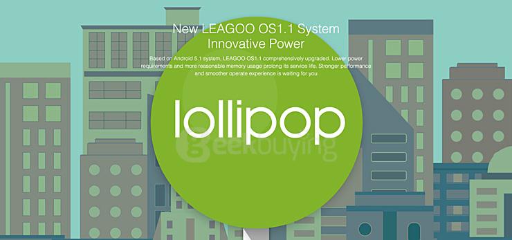 [HK Stock] LEAGOO Alfa 5 Smartphone 5.0inch IPS HD Spreadtrum SC7731 Quad core 1.3GHz 1GB RAM 8GB ROM 3G GPS Smart Wake - Black