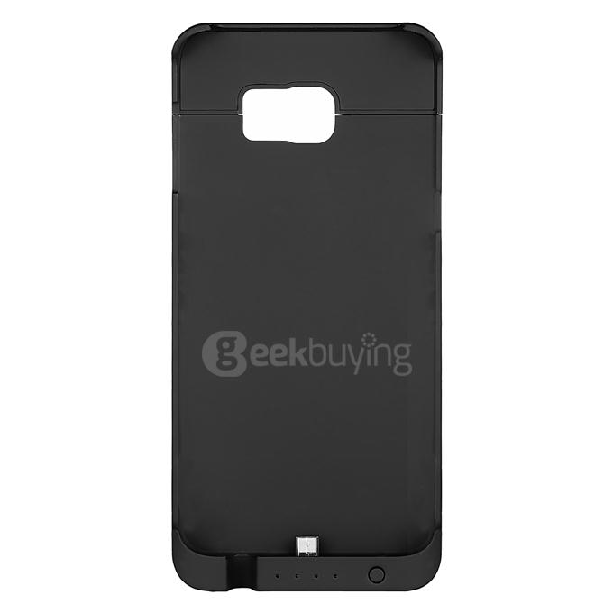 Link Dream 4500mAh External Backup Battery Power Case with Indicator Light for Samsung S6 Edge+ Plus - Black
