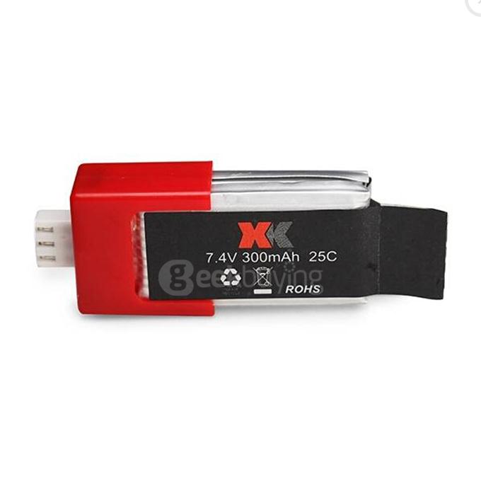 XK K120 RC Helicopter Parts 7.4V 300mAh 25C Battery XK.2.K120.010