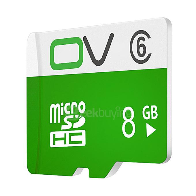 OV 8GB Micro SD Card Class6 Mobile Phone Memory Card - Green