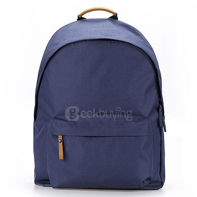Original Xiaomi Bag Simple Preppy Style Shoulder Bag Casual Backpack - Blue