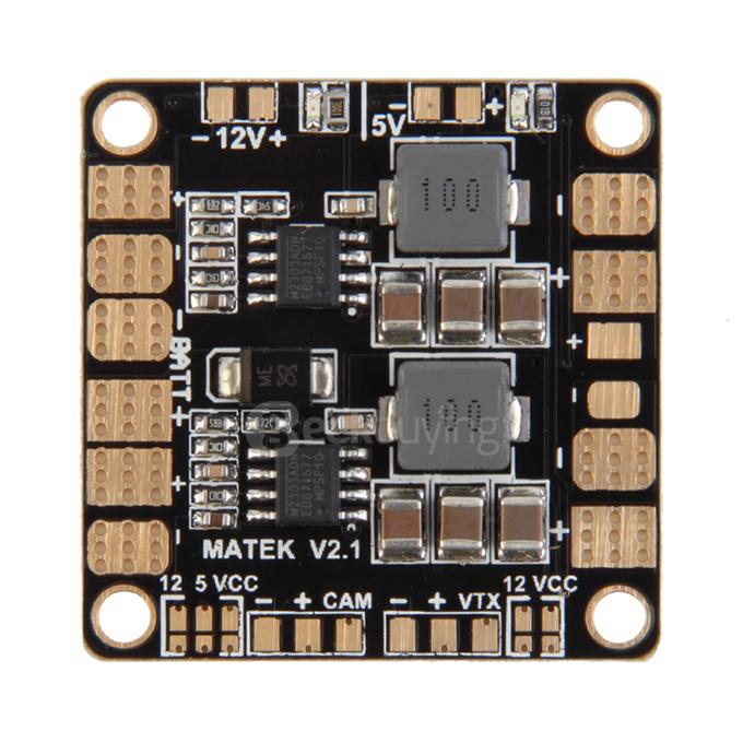 5V 12V Power Distribution Board BEC for 250 Traversing Quadcopters