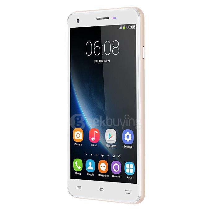Oukitel U7 Pro 5.5inch IPS HD Android 5.1 1GB RAM 8GB ROM Smartphone MT6580 Quad Core 1.3GHz 13.0MP 3G GPS - Golden