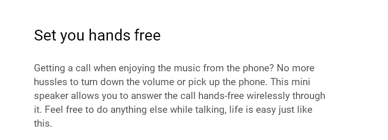 EasyAcc P6697 Shockproof Portable Wireless Bluetooth Speaker With MIC Support Micro SD Card Playing & FM - Red