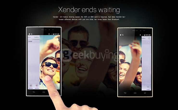 [HK Stock] DOOGEE F5 5.5Inch FHD Screen Android 5.1 3GB RAM 16GB ROM Smartphone 64bit MT6753 Octa Core Touch ID - Gold