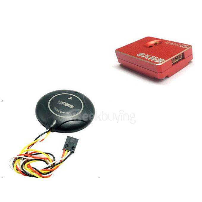 FPV Flight Controller Compatible Jiyi Mini N1 OSD Module + G2 GPS M8N Module