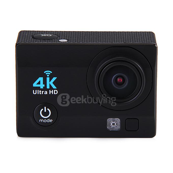 X1 Allwinner V3 Ultra HD DV Sport Camera with 16.0M Pixels 1080P H.264 170 Degrees Wide Angles WiFi Function - Black