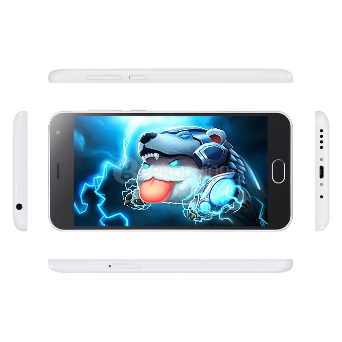 MEIZU M2 Mini 5.0inch 4G Android 5.1 Flyme 4.5 2GB 16GB Smartphone 64bit MT6735 Quad Core 13.0MP 5.0MP Miracast - White