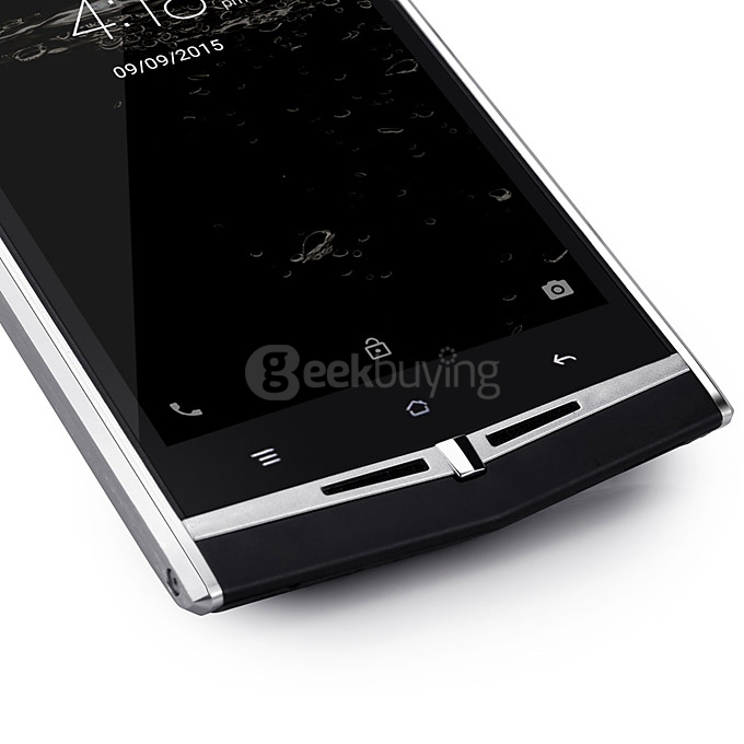 (Package B) UHANS U100 4.7inch HD Screen 2GB RAM 16GB ROM Android 5.1 4G MTK6735 Smartphone (Black) + Original Protective PU Leather for UHANS U100