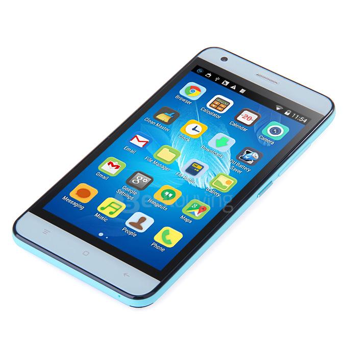 AMIGOO MG300 4.5inch MTK6572 Dual Core 1.0GHz Smartphone Android 4.4.2 512MB RAM 4GB ROM 5.0MP Camera - Blue