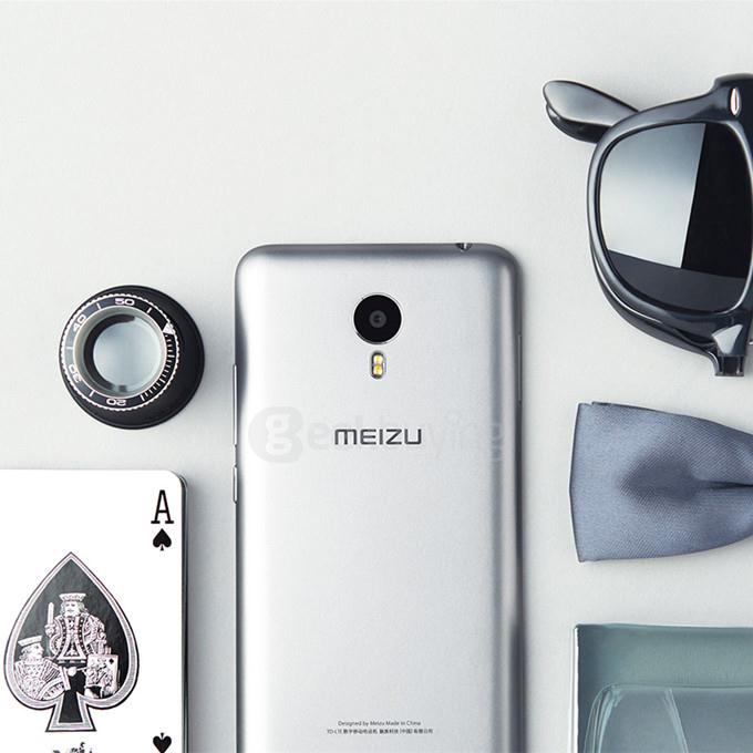 Meizu Metal / M1 Metal 5.5inch FHD 2.5D 4G Flyme 5 Smartphone 64bit Helio X10 Octa Core 2GB 16GB mTouch 2.1 5.0MP+13.0MP - Gray
