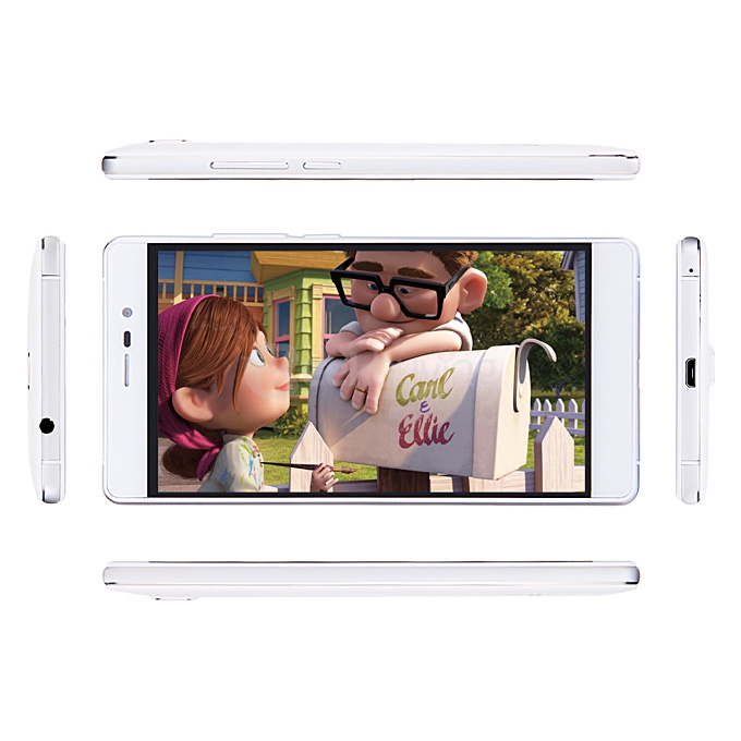 UMI Fair 5.0inch HD 4G FDD-LTE Android 5.1 1GB 8GB Smartphone 64bit MT6735 Quad Core TOUCH ID 13.0MP Camera - White