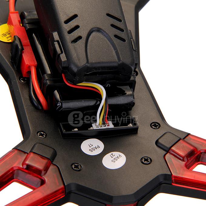 XK Alien X250 2.0MP Camera 2.4G 4CH 6 Axis Gryo RC Drone One Key To Roll Failsafe Compatible With Futaba S-FHSS