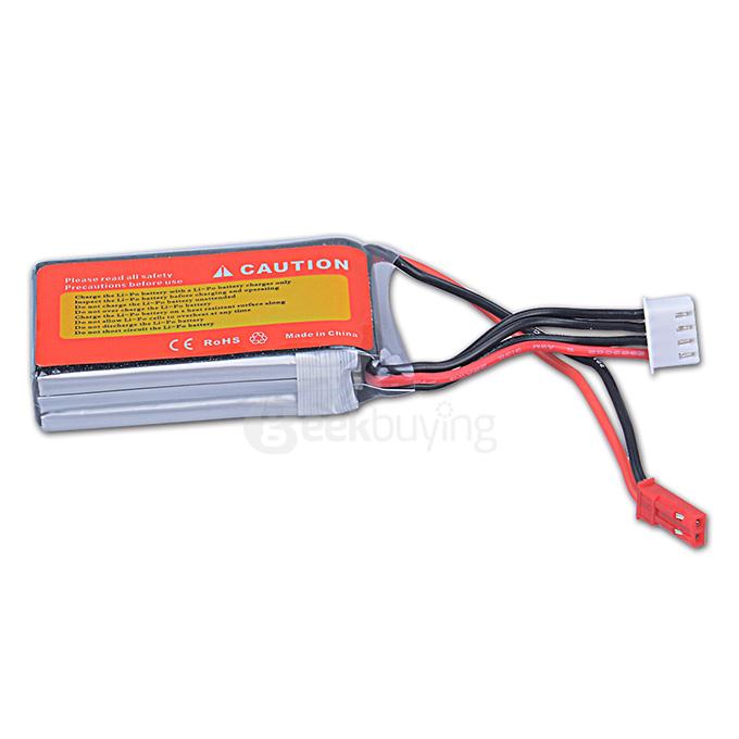 Wild Scorpion 7.4V 500mAh 25C Battery 3Cell JST Plug