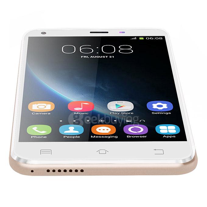 Oukitel U7 Pro 5.5inch IPS HD Android 5.1 1GB RAM 8GB ROM Smartphone MT6580 Quad Core 1.3GHz 13.0MP 3G GPS - Golden