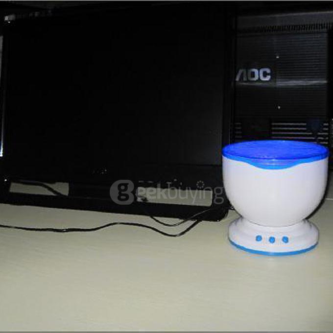 Aurora Master Light Ocean Daren Waves Projector With Speaker - Blue