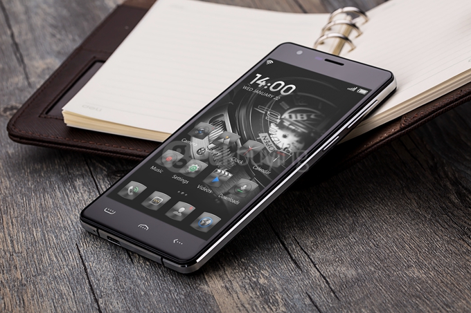 HOMTOM HT5 5.0inch 4G FDD-LTE 4250mAh Battery Android 5.1 Smartphone MT6735 Quad Core 1GB 16GB 13.0MP IPS HD - Black Apricot