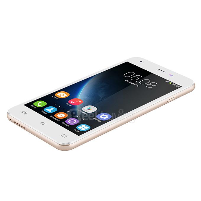 Oukitel U7 Pro 5.5inch IPS HD Android 5.1 1GB RAM 8GB ROM Smartphone MT6580 Quad Core 1.3GHz 13.0MP 3G GPS - Golden