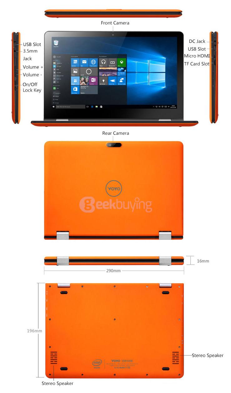 VOYO A1 PLUS Ultimate WiFi Version Ultrabook 11.6