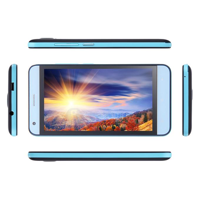 AMIGOO MG300 4.5inch MTK6572 Dual Core 1.0GHz Smartphone Android 4.4.2 512MB RAM 4GB ROM 5.0MP Camera - Blue