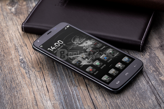 HOMTOM HT6 5.5inch 4G LTE 6250mAh Android 5.1 Smartphone 64-Bit MT6735 Quad Core 2GB 16GB 13.0MP IPS HD - Black