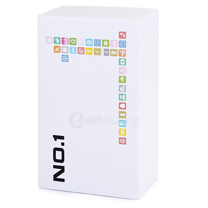 NO.1 A9 4800mAh Battery IP67 Waterproof Phone Dustproof Shockproof Flashlight FM Dual SIM Cards GSM Cell Phone - Orange