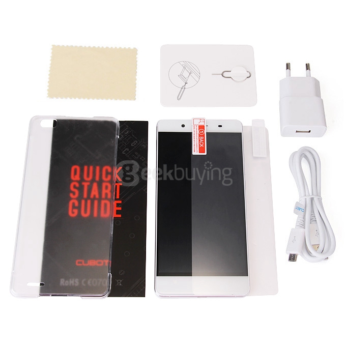 [HK Stock] CUBOT X16 5.0inch FHD 4G FDD-LTE Android 5.1 2GB 16GB Smartphone 64bit MTK6735A Quad Core 16.0MP OTG HotKnot - White