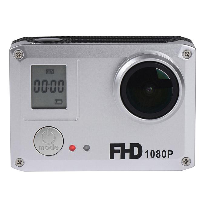 AMKOV SJ5000 WiFi 14MP 1080P Action Camera Digital Video Camera Waterproof 3ATM -  Silver