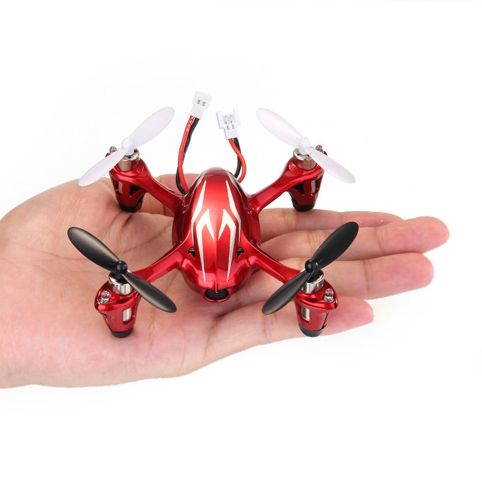 Hubsan X4 H107C 4CH RC Quadcopter 2.4G 6 Axis Gryo 2.0MP Camera RTF - White & Red