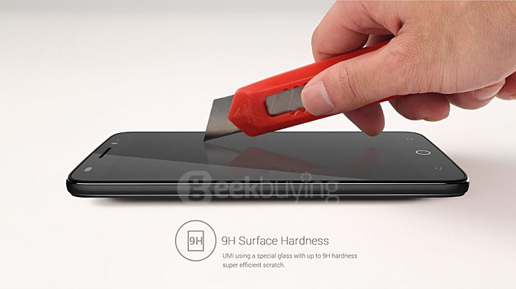 Original Tempered Glass Screen Protector for UMI Emax Mini Smartphone - Transparent