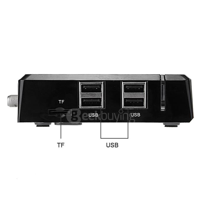 K1 DVB-S2 TV BOX Android 4.4.2 Amlogic S805 Quad Core 1G/8G WIFI LAN HDMI 1080P DLNA AirPlay Miracast 3G