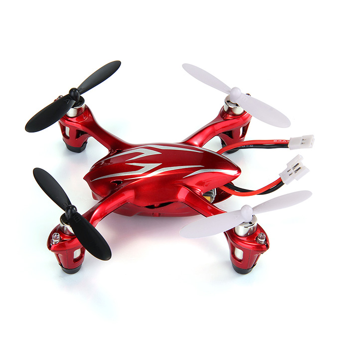 Hubsan X4 H107C 4CH RC Quadcopter 2.4G 6 Axis Gryo 2.0MP Camera RTF - White & Red