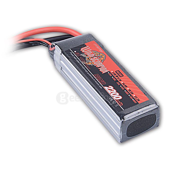 Wild Scorpion 11.1V 2200mAh 35C Battery XT60 Plug for RC Model