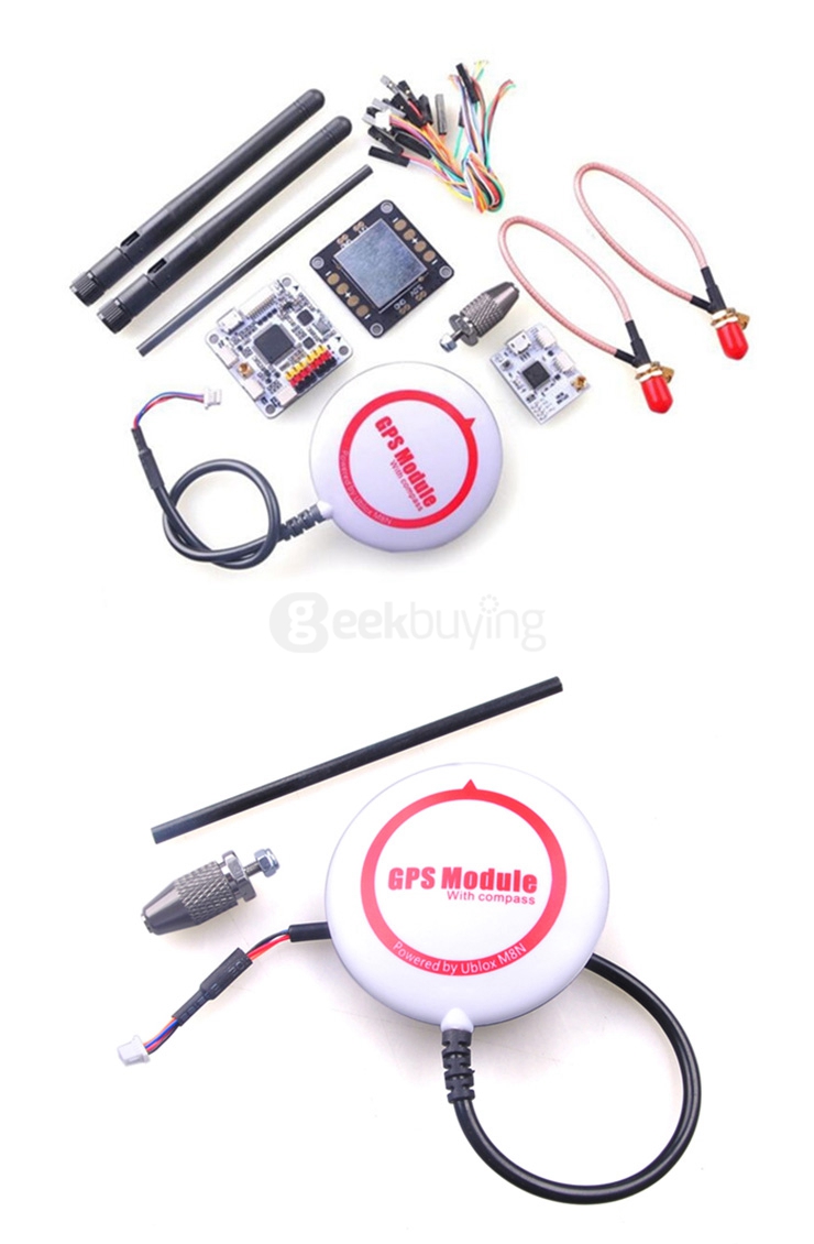 CC3D Revolution Flight Controller /Oplink/ M8N GPS /Distribution Board