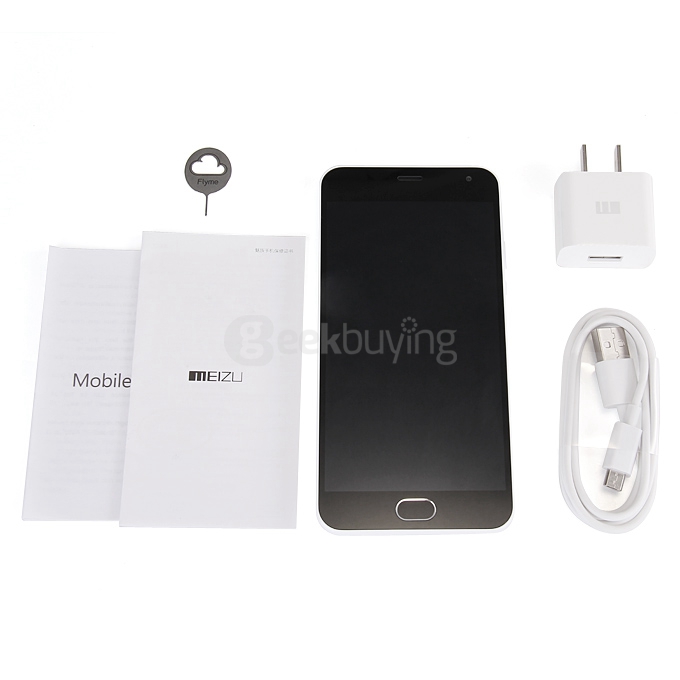 MEIZU M2 Mini 5.0inch 4G Android 5.1 Flyme 4.5 2GB 16GB Smartphone 64bit MT6735 Quad Core 13.0MP 5.0MP Miracast - White