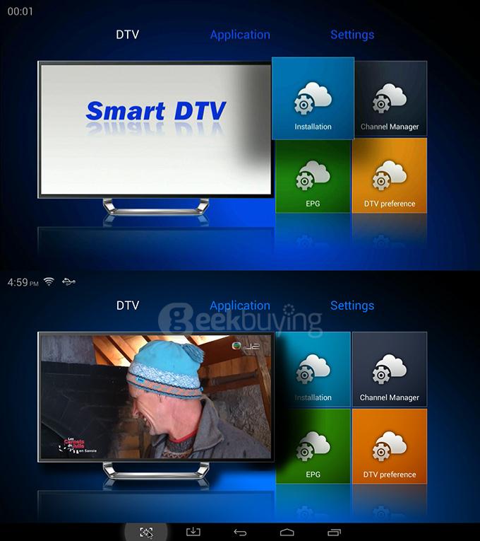 K1 Dvb T2 Kodi Tv Box Android 4 4 2 Amlogic S805 Quad Core 1g 8g Wifi